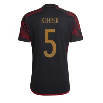 Moški Nogometni dresi Nemčija Thilo Kehrer #5 Gostujoči SP 2022 Kratek Rokav